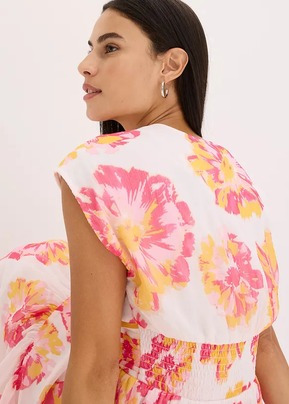 Robe midi imprimée, bonprix