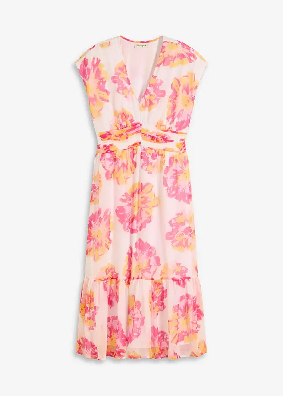Robe midi imprimée, bonprix