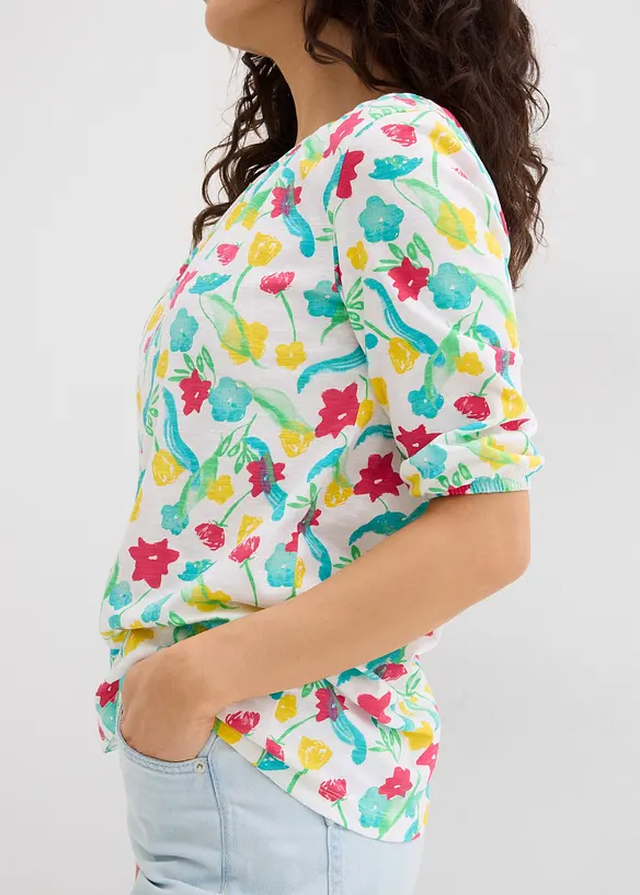 T-shirt en coton, bonprix