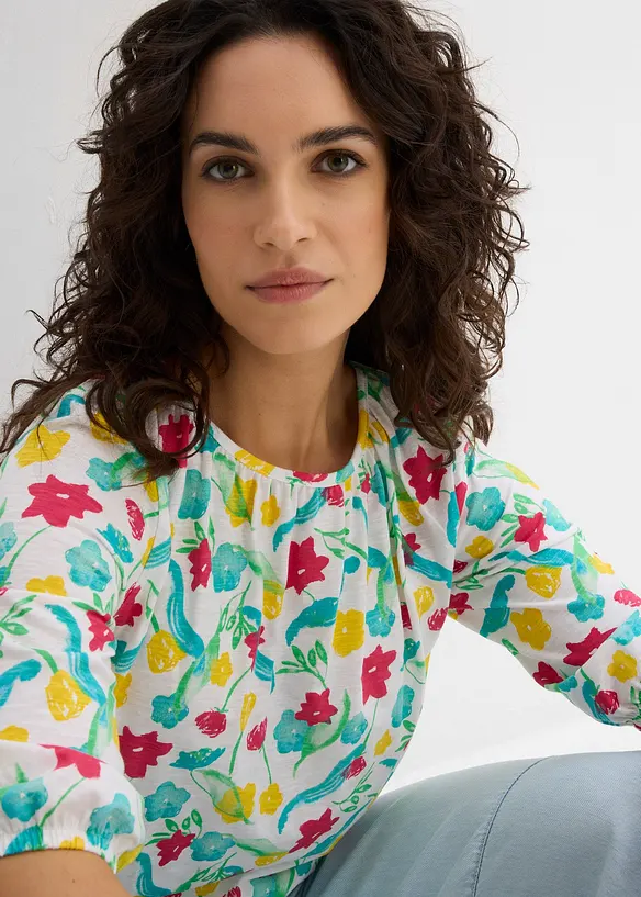 T-shirt en coton, bonprix