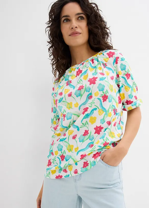 T-shirt en coton, bonprix