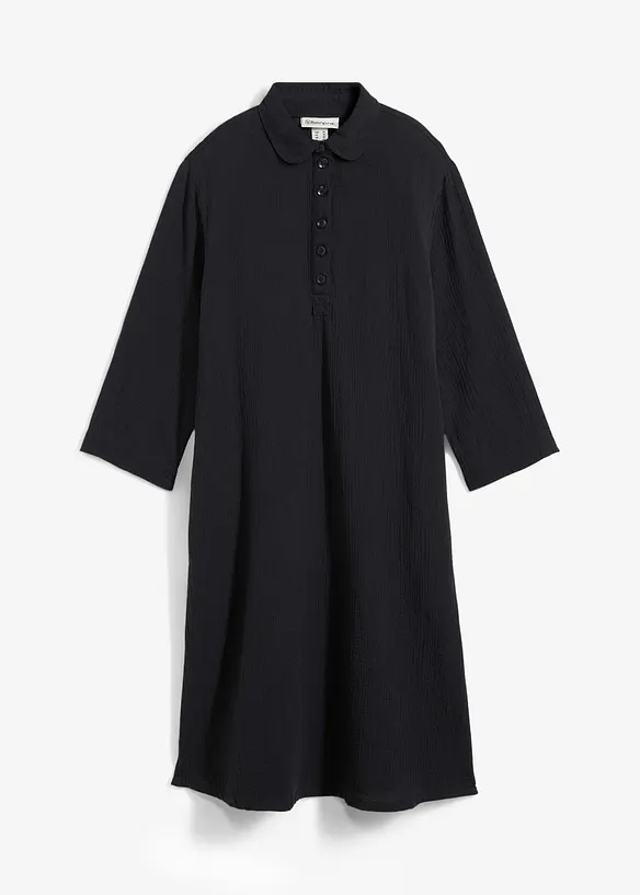 Robe-chemise en gaze de coton, bonprix