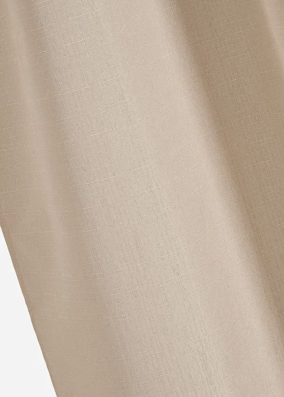 Rideau panneau occultant texturé (1 pce), bonprix