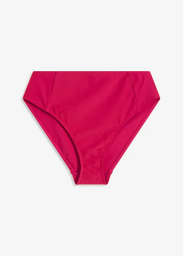 Bas de bikini taille haute, échancré, bonprix