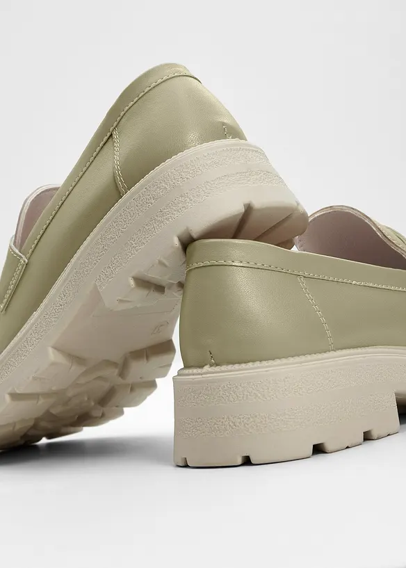 Mocassins à semelle épaisse et légère, bonprix