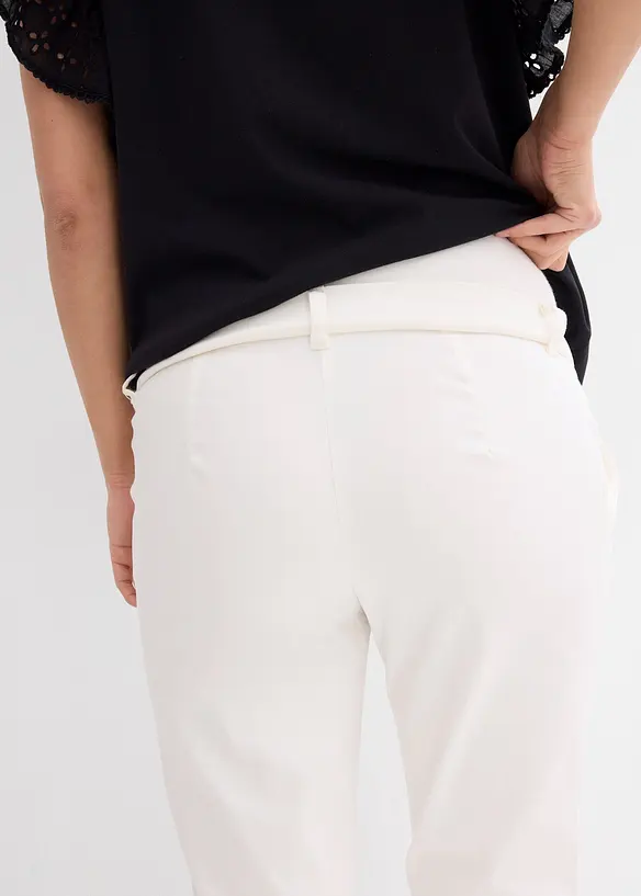 Pantalon de grossesse élégant avec jambe droite, bonprix