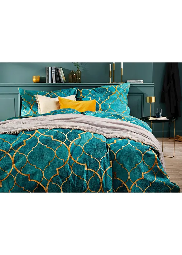 Parure de lit à imprimé graphique, bonprix