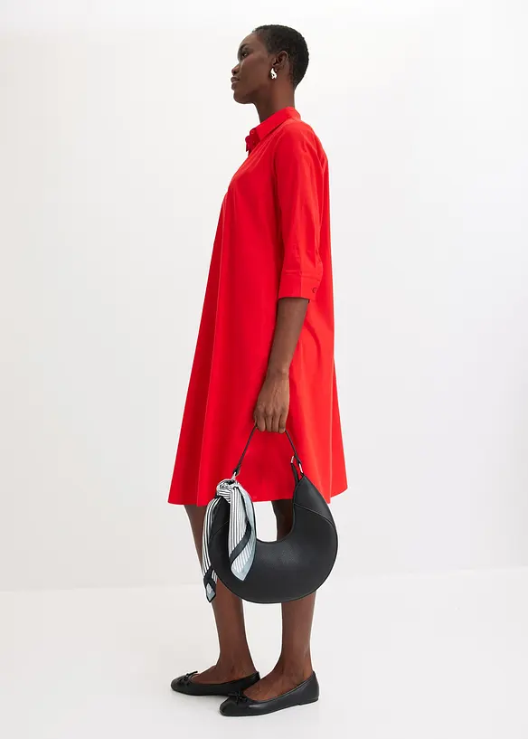 Robe-chemise en coton majoritaire, bonprix