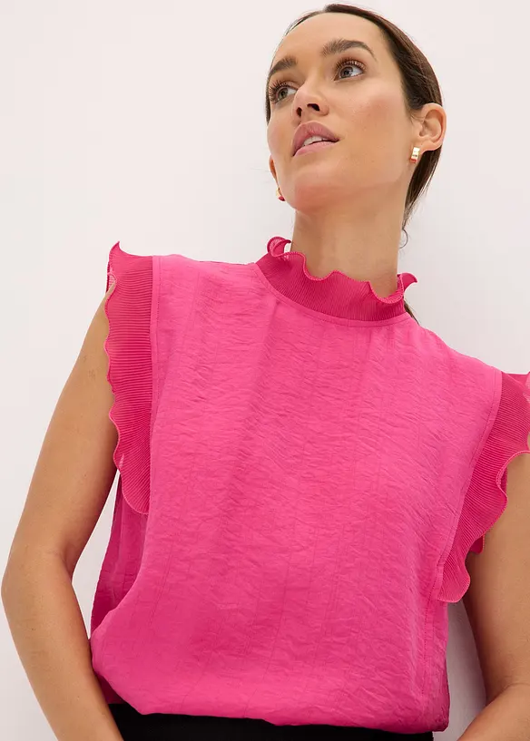 Blouse à volants, bonprix