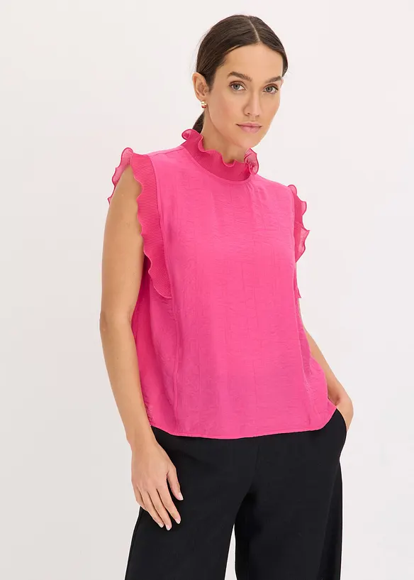 Blouse à volants, bonprix
