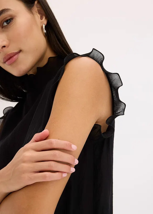 Blouse à volants, bonprix