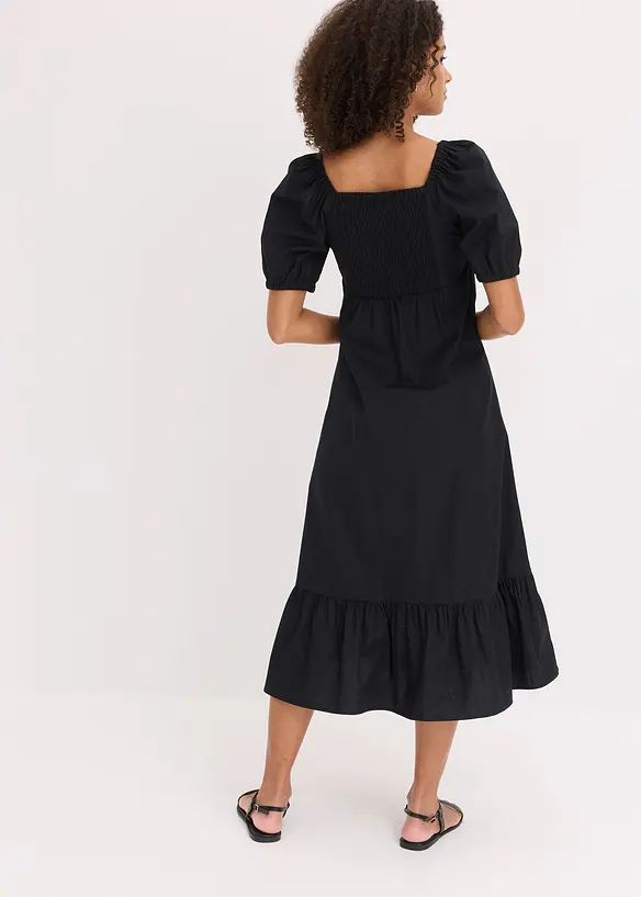 Robe midi 100% coton, bonprix