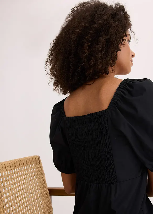 Robe midi 100% coton, bonprix