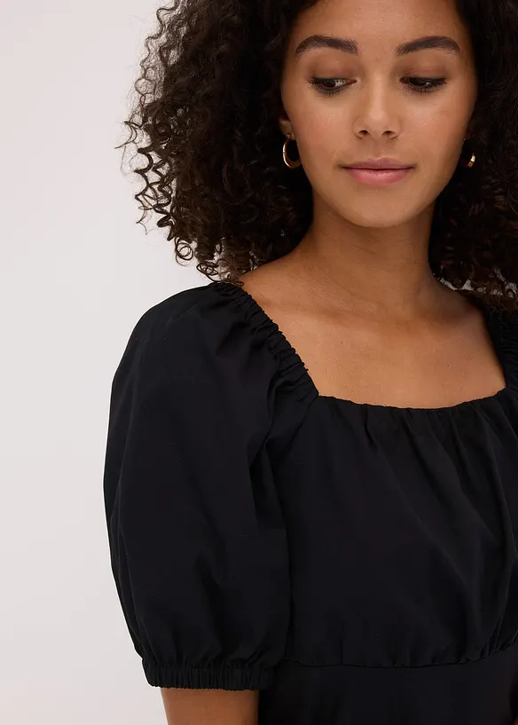 Robe midi 100% coton, bonprix