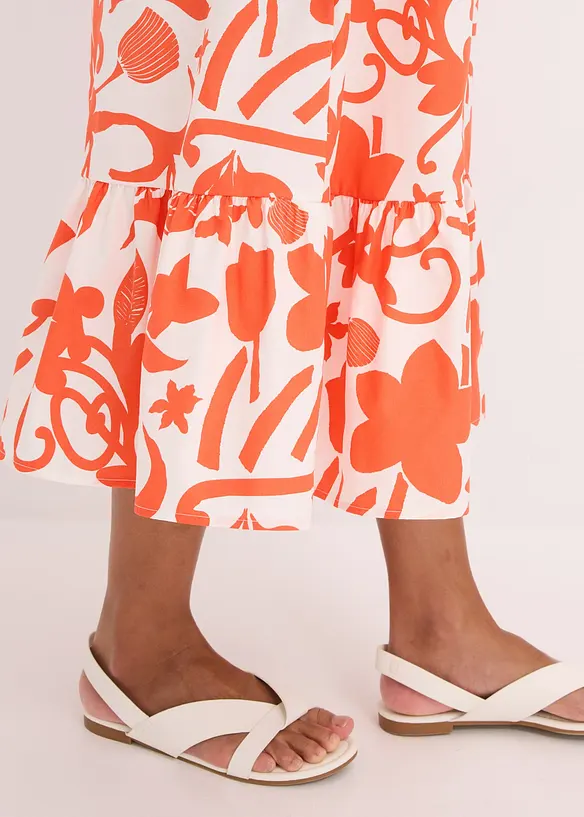 Robe midi 100% coton, bonprix