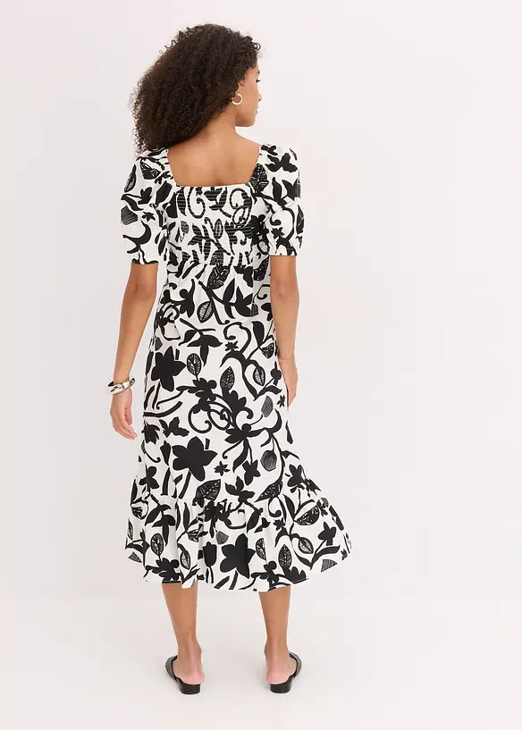 Robe midi 100% coton, bonprix