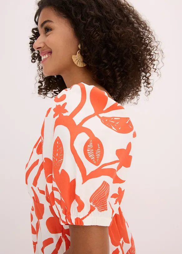 Robe midi 100% coton, bonprix