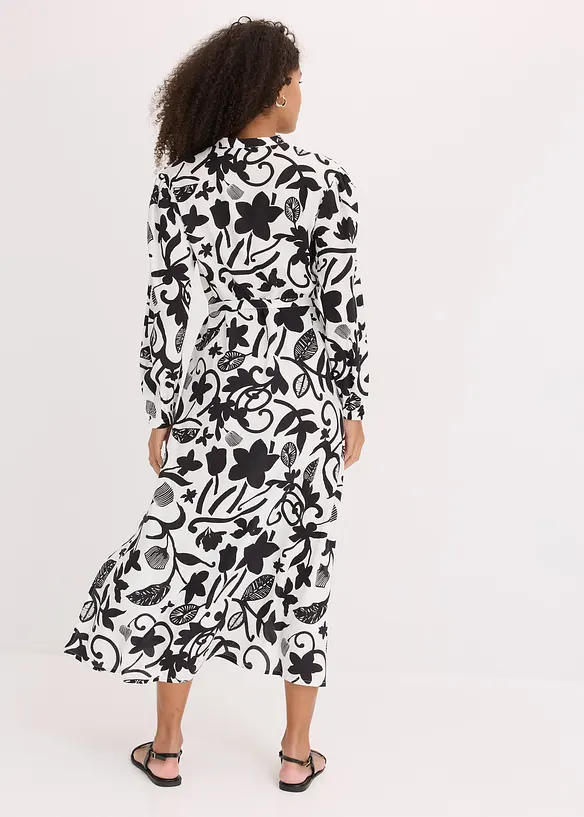 Robe caftan en viscose fluide, bonprix