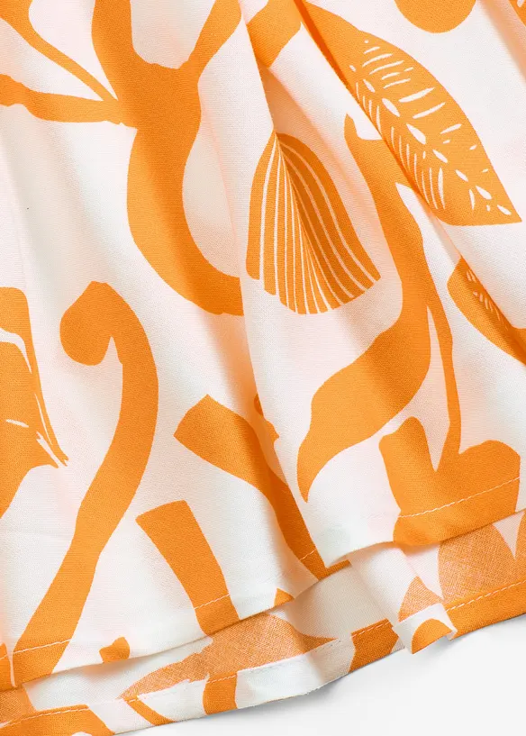 Jupe longue et fluide en viscose, bonprix