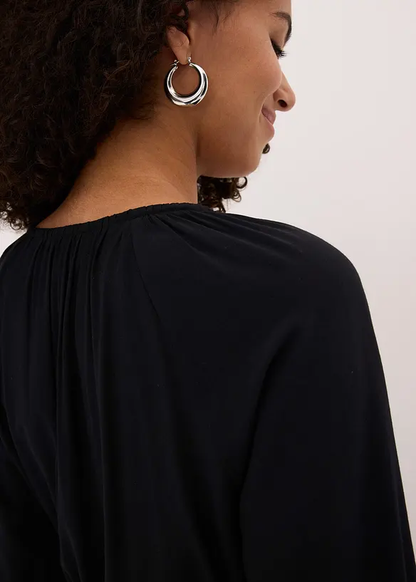 Robe-tunique fluide en viscose mélangée, bonprix