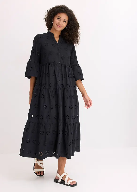 Robe longue 100% coton, bonprix