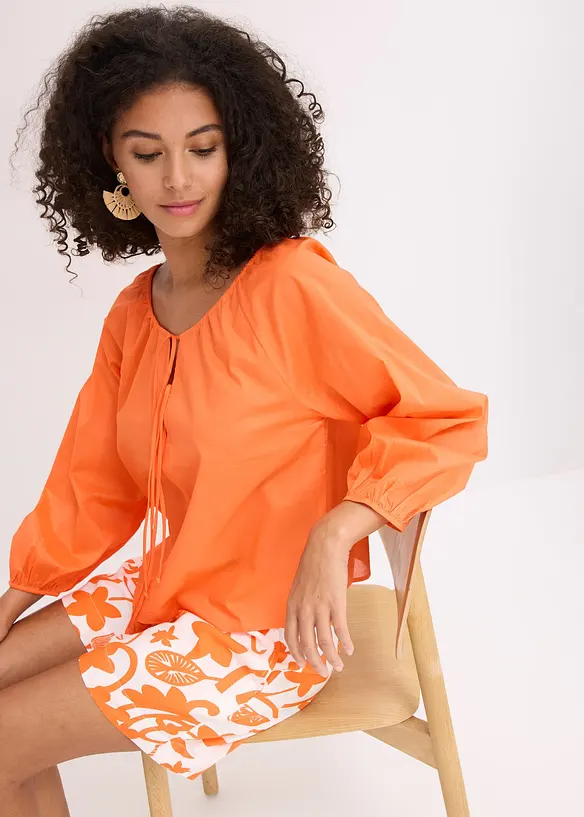 Blouse 100% coton, bonprix