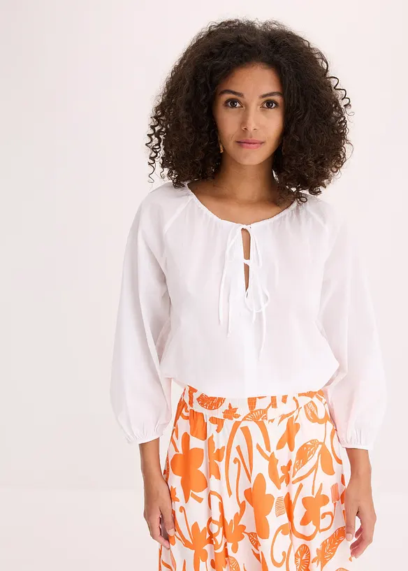 Blouse 100% coton, bonprix