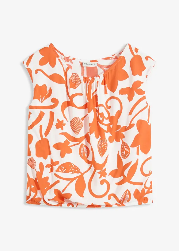 Top court sans manches en viscose fluide, bonprix