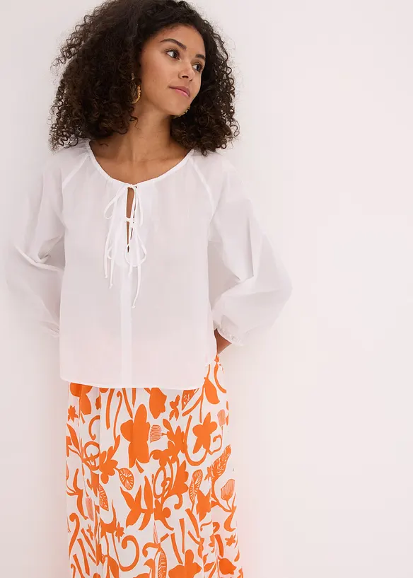 Blouse 100% coton, bonprix