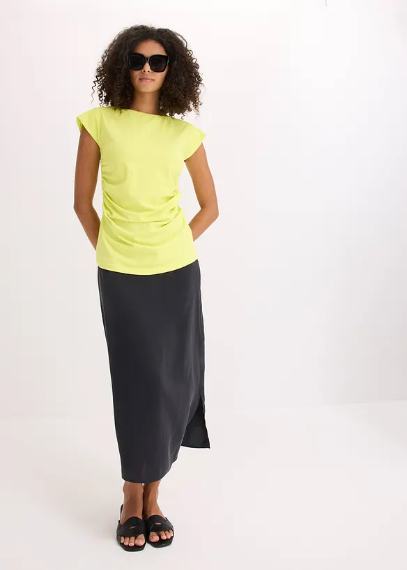 T-shirt en coton extensible, bonprix