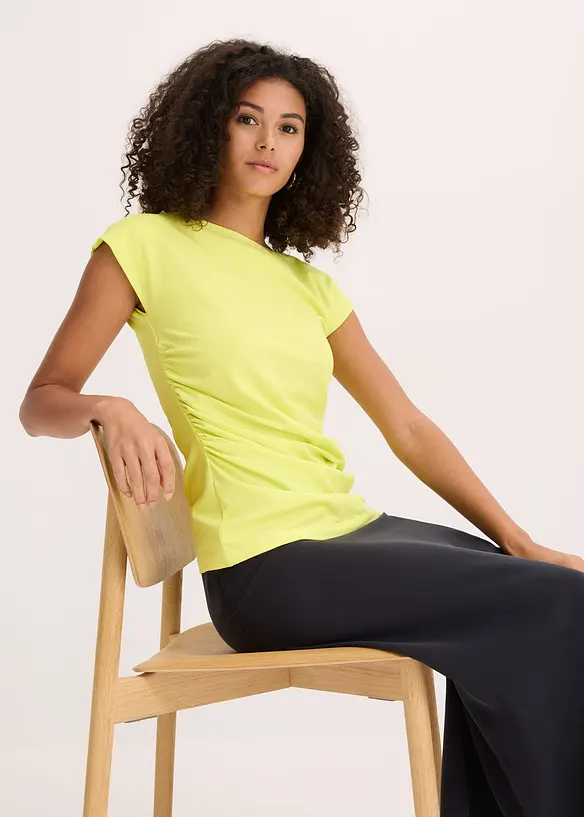 T-shirt en coton extensible, bonprix