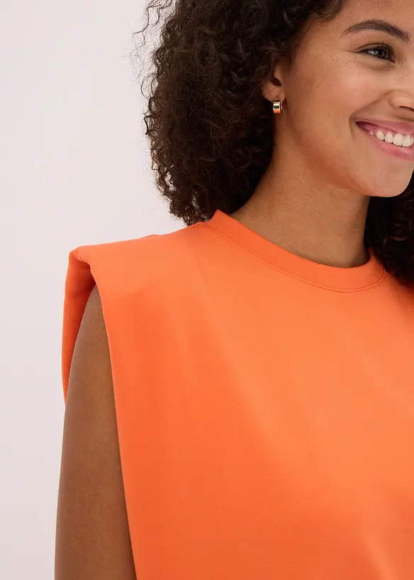 Robe courte à épaulettes, bonprix