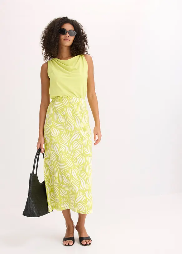 Jupe en jersey coton extensible, bonprix