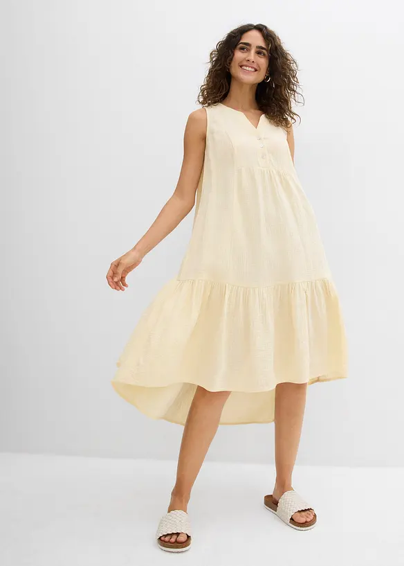 Robe l&eacute;g&egrave;re en gaze de coton, bonprix