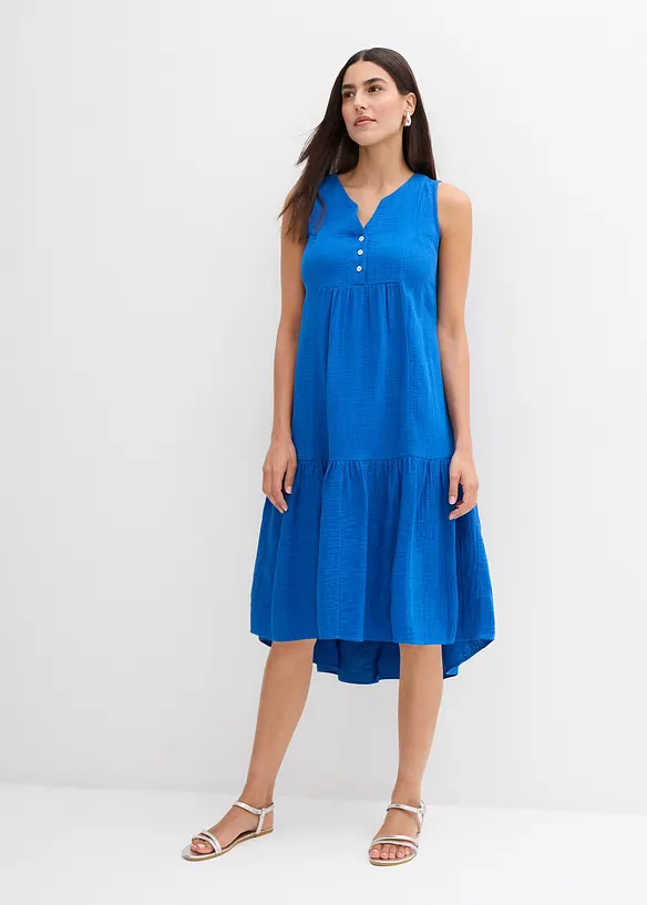 Robe légère en gaze de coton, bonprix