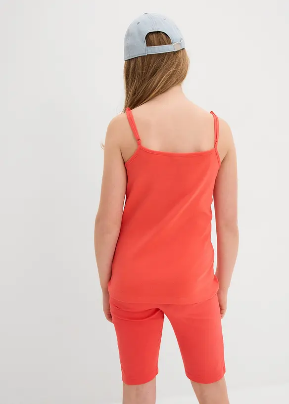 Lot de 3 hauts à bretelles fines, bonprix