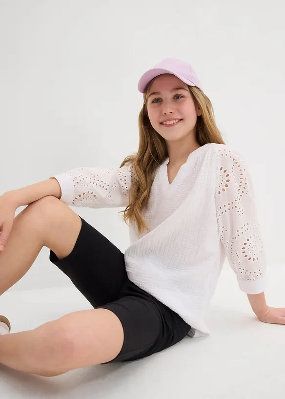 Lot de 2 cyclistes en coton extensible, bonprix