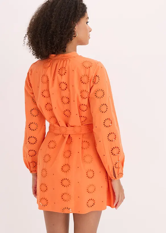 Robe à col tunisien 100% coton, bonprix