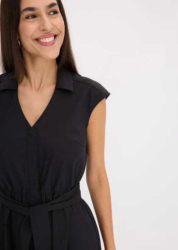 Robe-chemise avec ceinture à nouer, bonprix