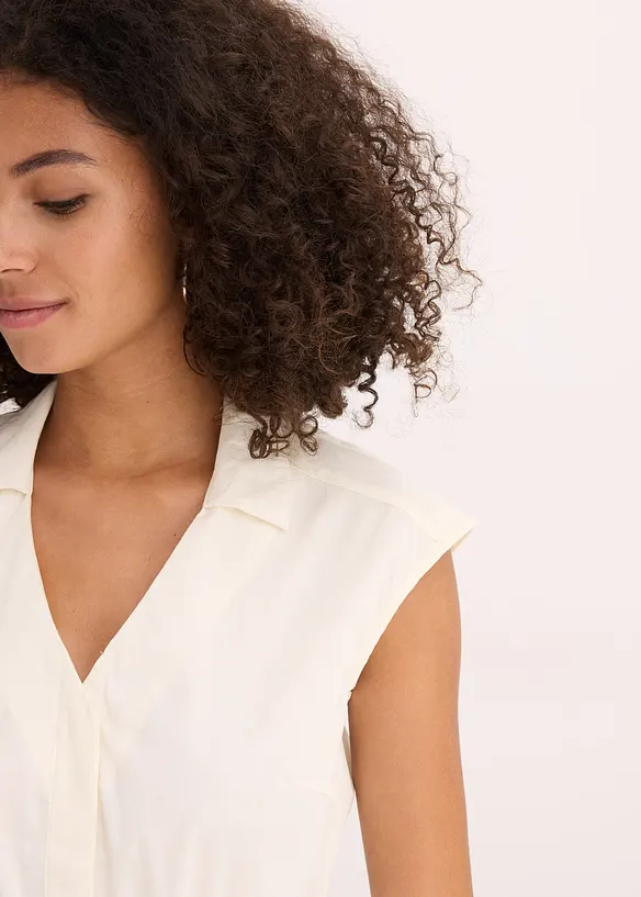 Robe-chemise avec ceinture à nouer, bonprix