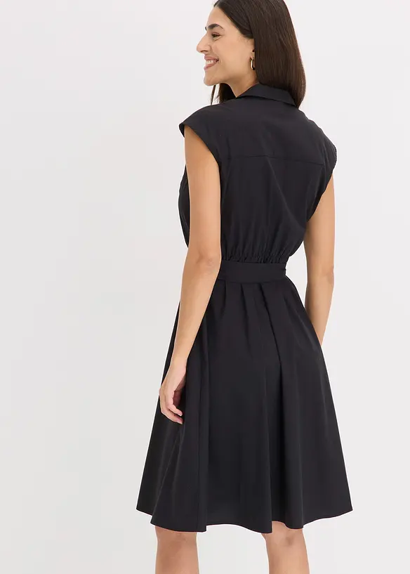 Robe-chemise avec ceinture à nouer, bonprix