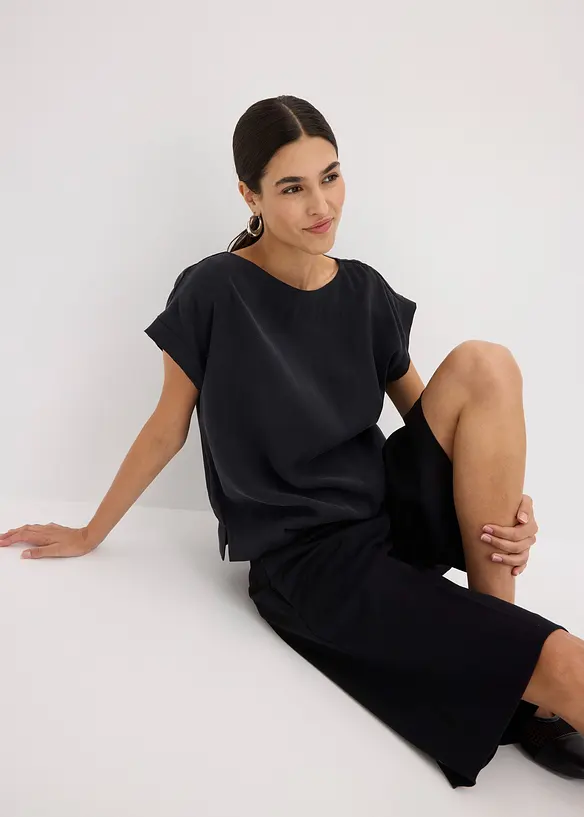 Tunique à encolure bateau, bonprix