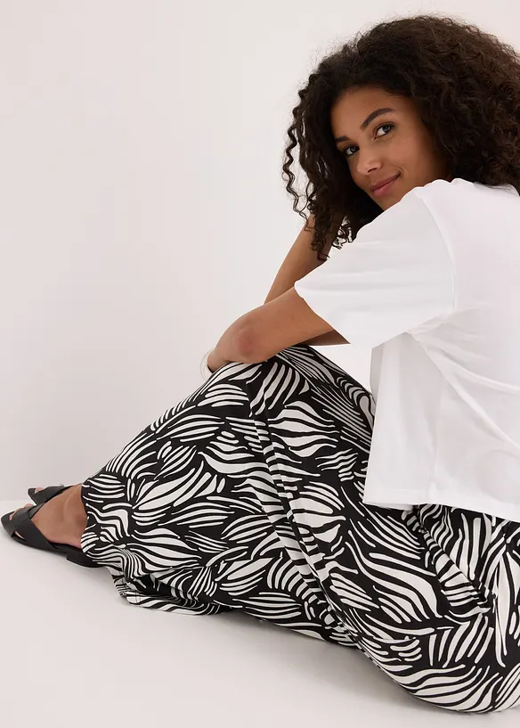 Jupe en jersey coton extensible, bonprix