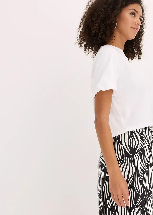 Jupe en jersey coton extensible, bonprix