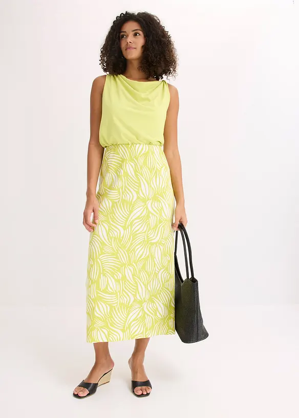 Jupe en jersey coton extensible, bonprix