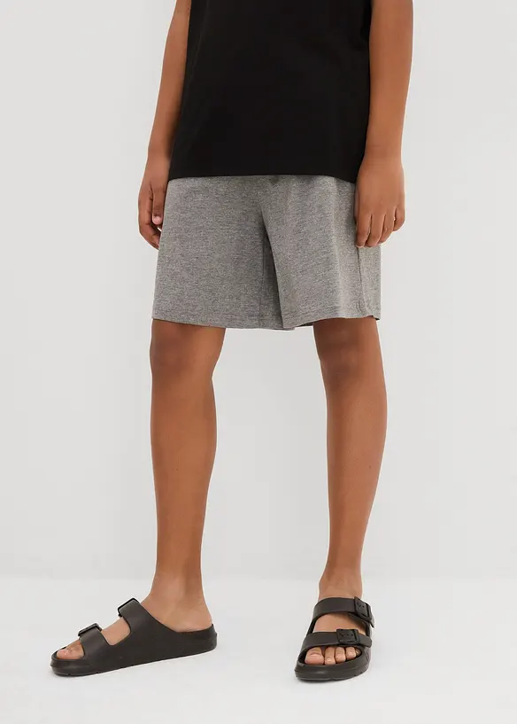 Lot de 2 shorts en jersey, bonprix