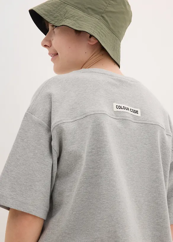 T-shirt oversize en coton épais, bonprix