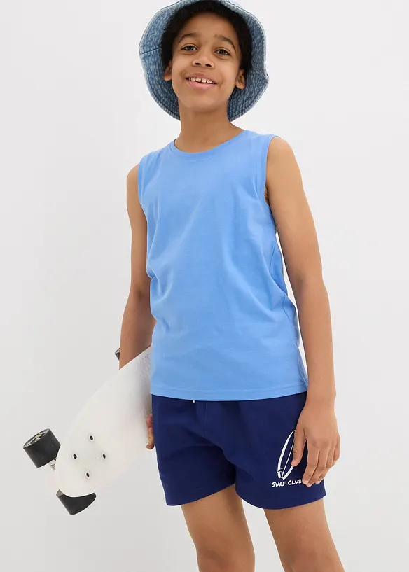 Lot de 5 débardeurs coton, bonprix