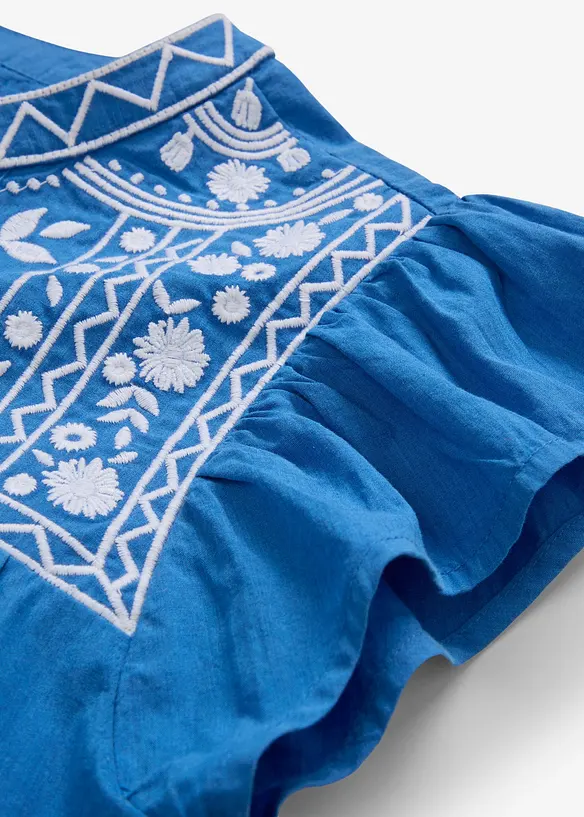 Tunique brodée avec de la soie, bonprix