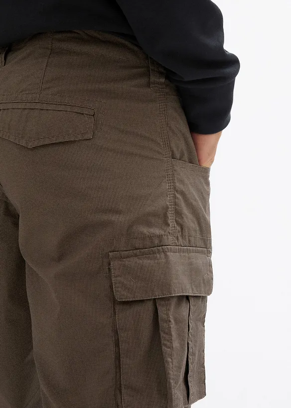 Bermuda cargo ample 100% coton, bonprix